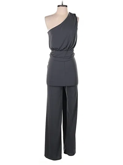 Pre-owned Velvet Torch Jumpsuit In Gray