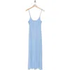 Velvet Torch Slip Dress In Peri