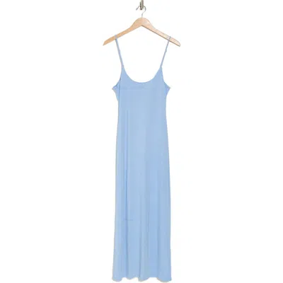 Velvet Torch Slip Dress In Peri