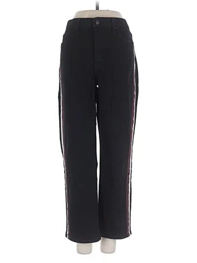 Pre-owned Velvet Track Pants In Black