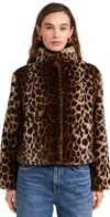 Velvet Valli Faux Fur Jacket Animal In Animal