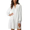 Velvet Womens Gauze Mini Slip Dress In White