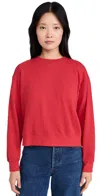 VELVET YNEZ SWEATSHIRT RUBY