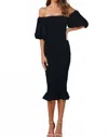 Velvi Bridgette Dress In Black