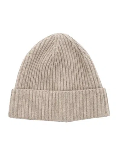Pre-owned Ven Store Beanie Hat In Neutral