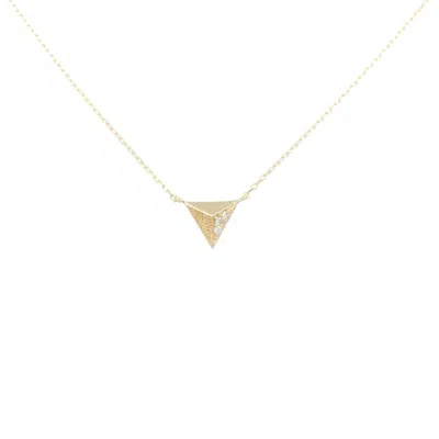 Pre-owned Vendome Aoyama Necklace () In Yellow