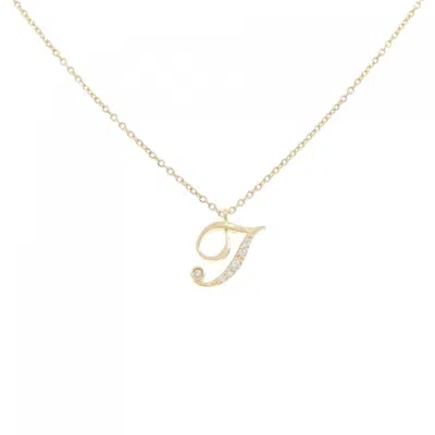 Pre-owned Vendome Aoyama Necklace () In Yellow