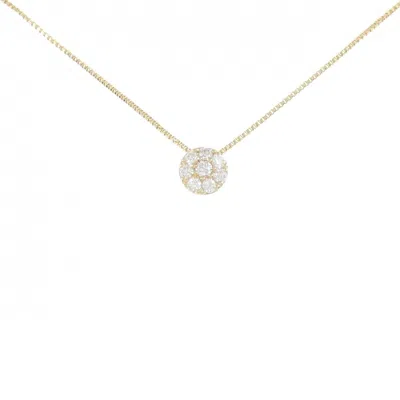 Pre-owned Vendome Aoyama Necklace () In Yellow