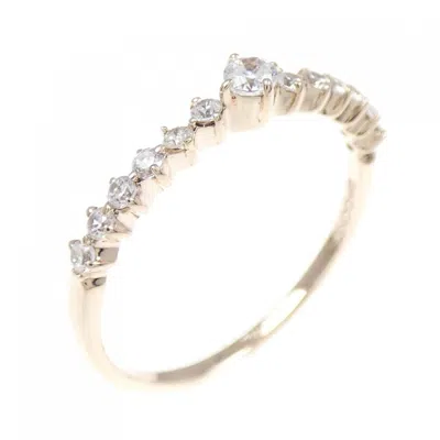 Pre-owned Vendome Aoyama Pink Gold (10k) Anniversary Ring ()
