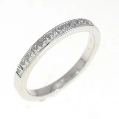 Pre-owned Vendome Aoyama Platinum 950 Band Ring ()