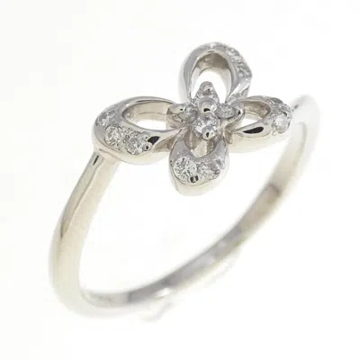 Pre-owned Vendome Aoyama Platinum Band Ring ()