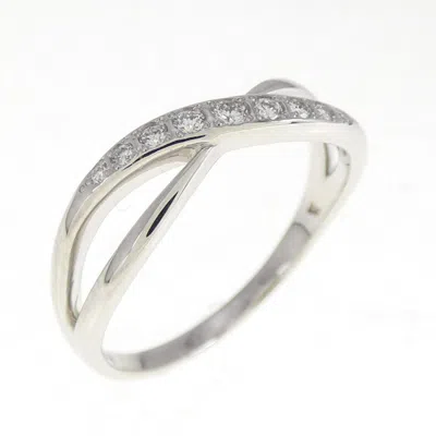 Pre-owned Vendome Aoyama Platinum Band Ring ()