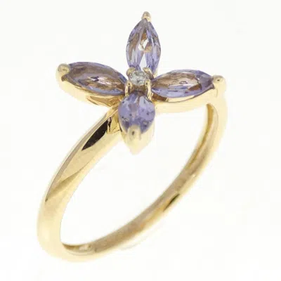 Pre-owned Vendome Aoyama Yellow Gold (18k) Band Ring ()