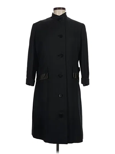 Pre-owned Vendome Coat In Black
