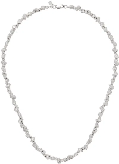 Veneda Carter Ssense Exclusive Silver Vc005 Signature Chain Necklace