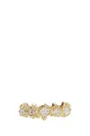 Veneda Carter Thin Multi Cut Ring In Gold