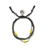 Venessa Arizaga All Smiles On Me Bracelet In Black