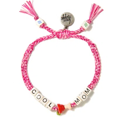 Venessa Arizaga Cool Mom Bracelet In Pink