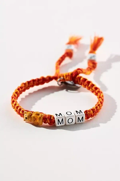 Venessa Arizaga Dog Mom Bracelet In Orange