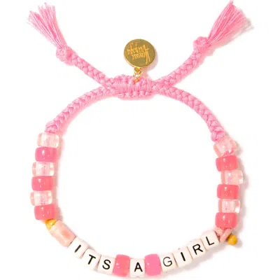 Venessa Arizaga It's A Girl Bracelet In Gold