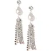 Venessa Arizaga Ocean Dream Earrings In Silver