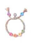 Venessa Arizaga Rainbow Loops Bracelet In Rainbow