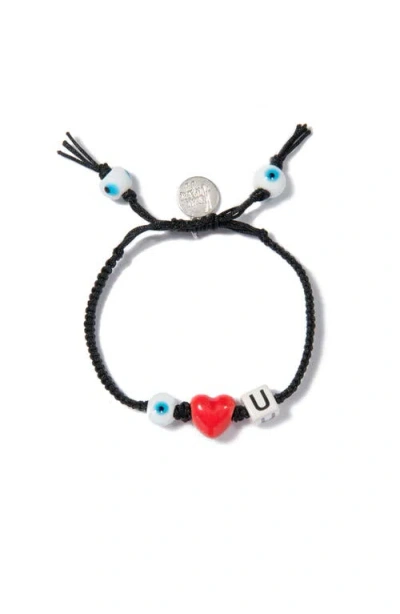 Venessa Arizaga Te Quiero Bracelet In Black