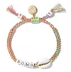 Venessa Arizaga Women's Bomb Shell Bracelet In Beige Multi In Multi
