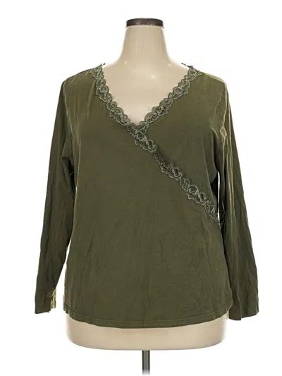 Pre-owned Venezia 3/4 Sleeve T-shirt In Green
