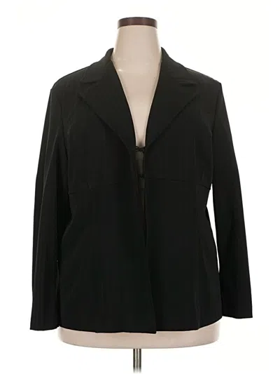 Pre-owned Venezia Blazer Jacket In Black