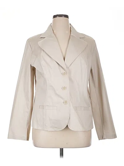 Pre-owned Venezia Blazer Jacket In White
