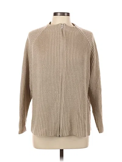Pre-owned Venezia Cardigan Sweater In Brown