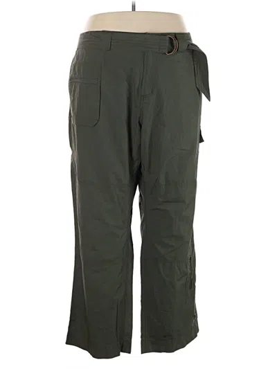 Pre-owned Venezia Cargo Pants In Green