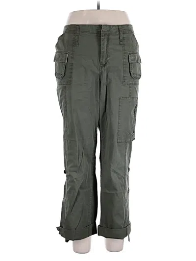 Pre-owned Venezia Cargo Pants In Green