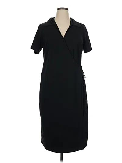 Pre-owned Venezia Casual Dress In Black