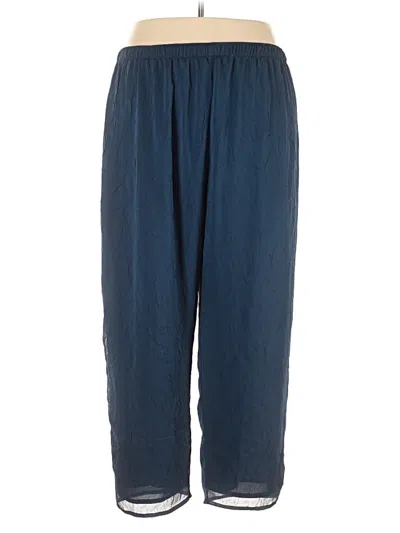 Pre-owned Venezia Casual Pants In Blue