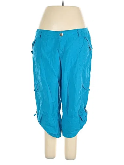 Pre-owned Venezia Casual Pants In Blue