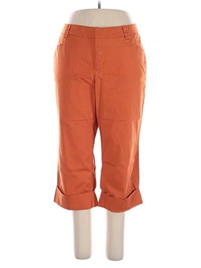 Pre-owned Venezia Casual Pants In Orange