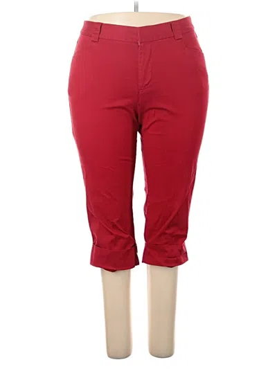 Pre-owned Venezia Casual Pants In Red