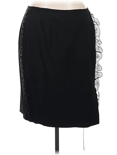 Pre-owned Venezia Casual Skirt In Black