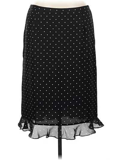 Pre-owned Venezia Casual Skirt In Black