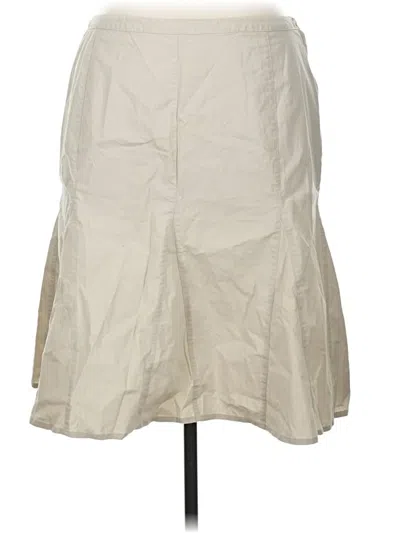 Pre-owned Venezia Casual Skirt In Ivory