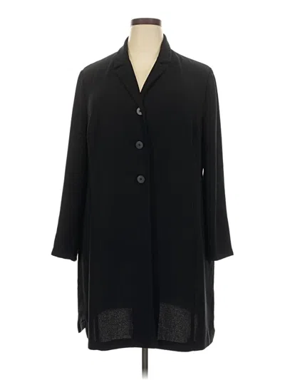 Pre-owned Venezia Coat In Black
