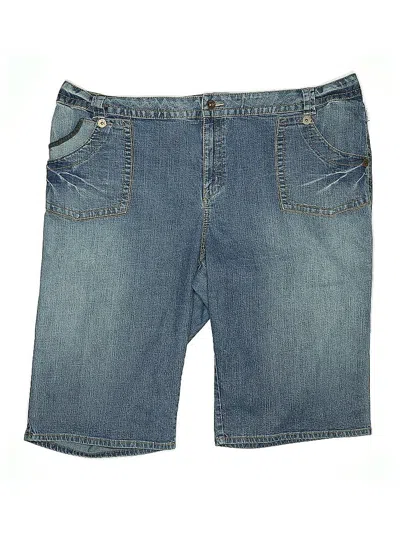 Pre-owned Venezia Denim Shorts In Blue