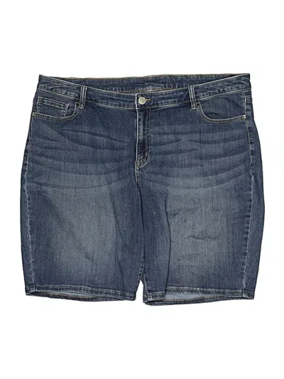 Pre-owned Venezia Denim Shorts In Blue