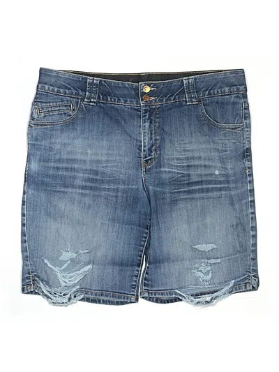 Pre-owned Venezia Denim Shorts In Blue