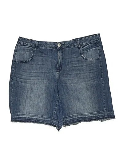 Pre-owned Venezia Denim Shorts In Blue