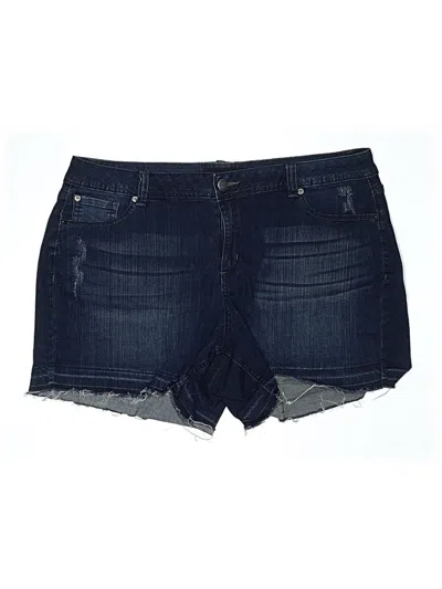 Pre-owned Venezia Denim Shorts In Blue