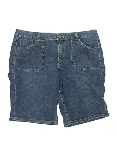 Pre-owned Venezia Denim Shorts In Blue