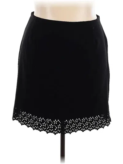 Pre-owned Venezia Formal Skirt In Black